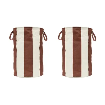 Kara oppbevaringskurv large Ø38x54 cm - Nutmeg - OYOY