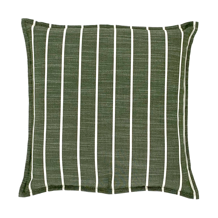 OYOY Kyoto utendørspute 42x42 cm Offwhite-garden green