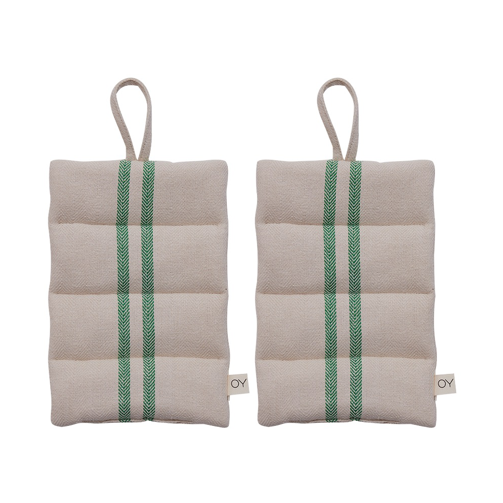 OYOY Linu gryteklut 2-pk Green