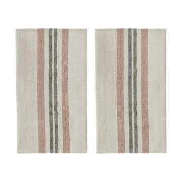 Linu kjøkkenhåndkle 2-pk - Caramel - OYOY