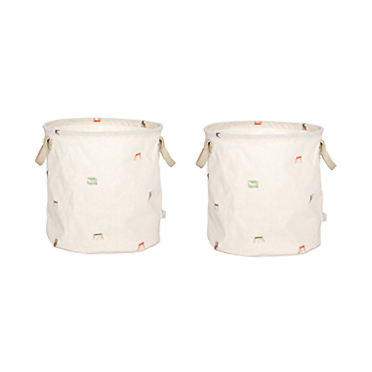 OYOY Moira oppbevaringskurv medium 32xØ32 cm 2 deler Multi