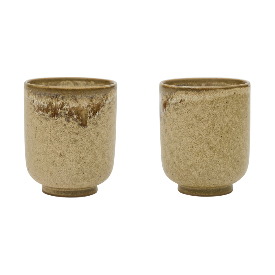 OYOY Nori kopp 2-pakning Latte