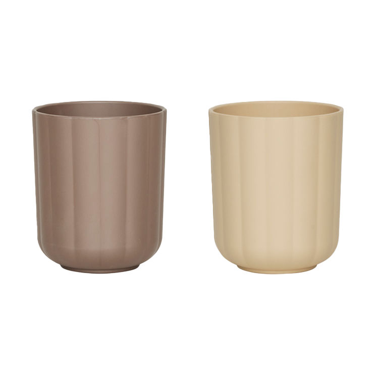 OYOY Pullo kopp 2-pk Taupe-vanilla