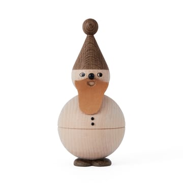 Santa Claus trefigur - Bøk-eik-lær - OYOY