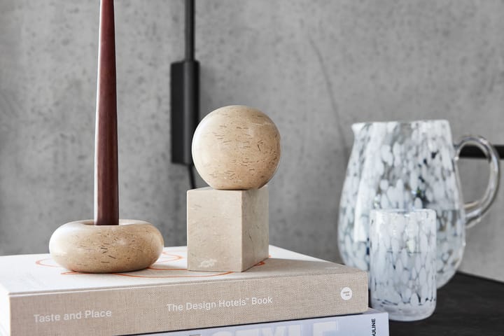 Savi Square bokstøtte, Marmor OYOY