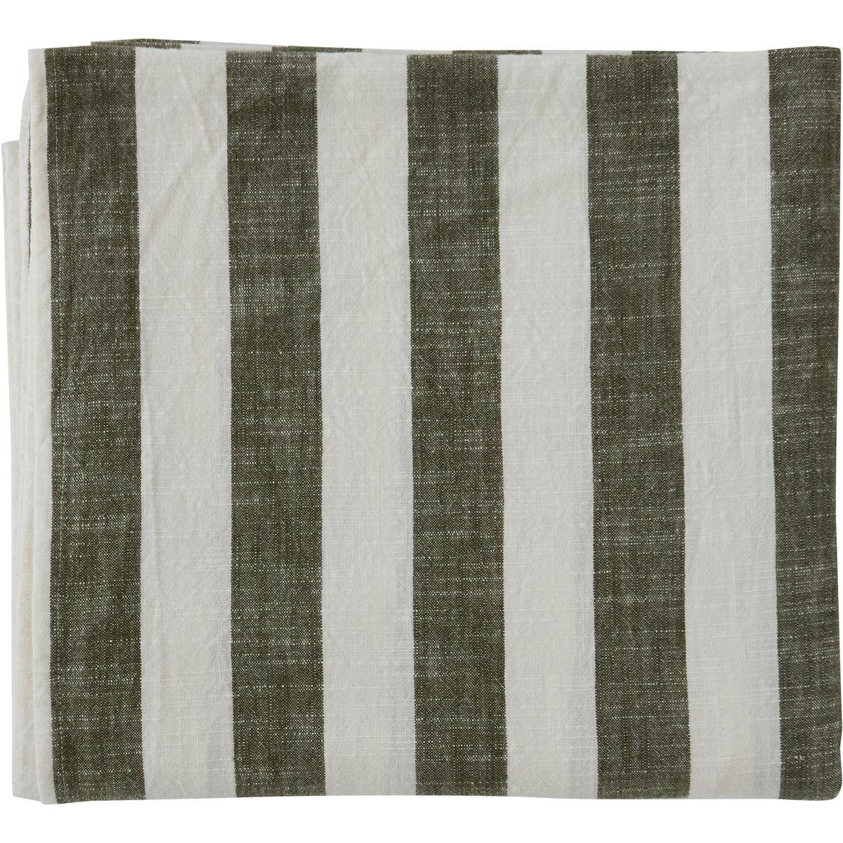 OYOY Striped duk 140 x 260 cm Oliven