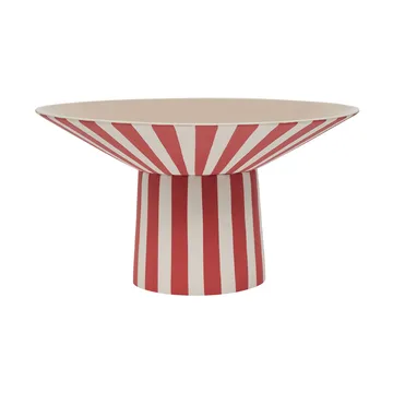 Toppu centerpiece høy Ø30x17 cm - Red-peach - OYOY