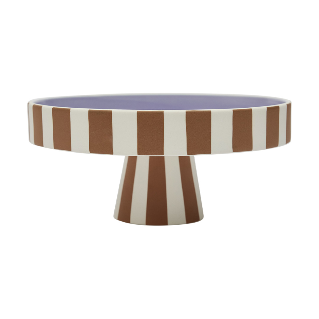 OYOY Toppu serveringsfat Ø20 cm Caramel-lavendel