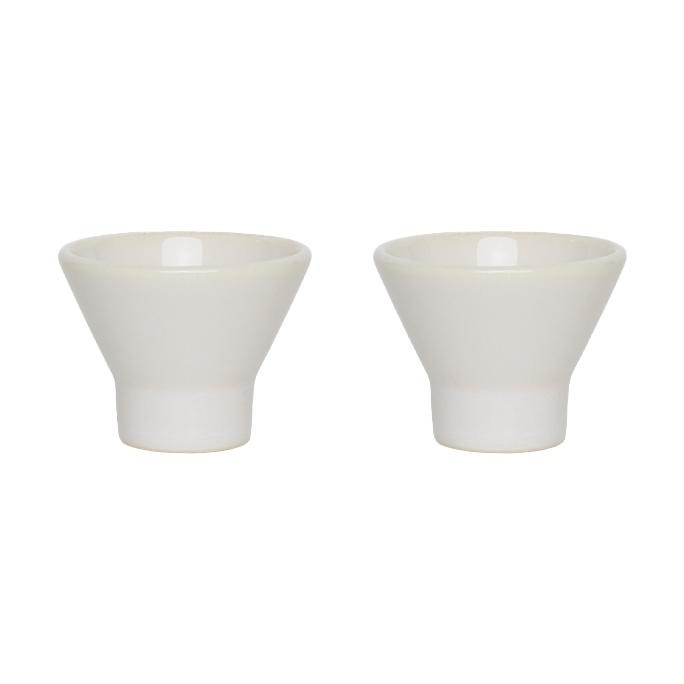 Yuka eggeglass 2-pack, offwhite