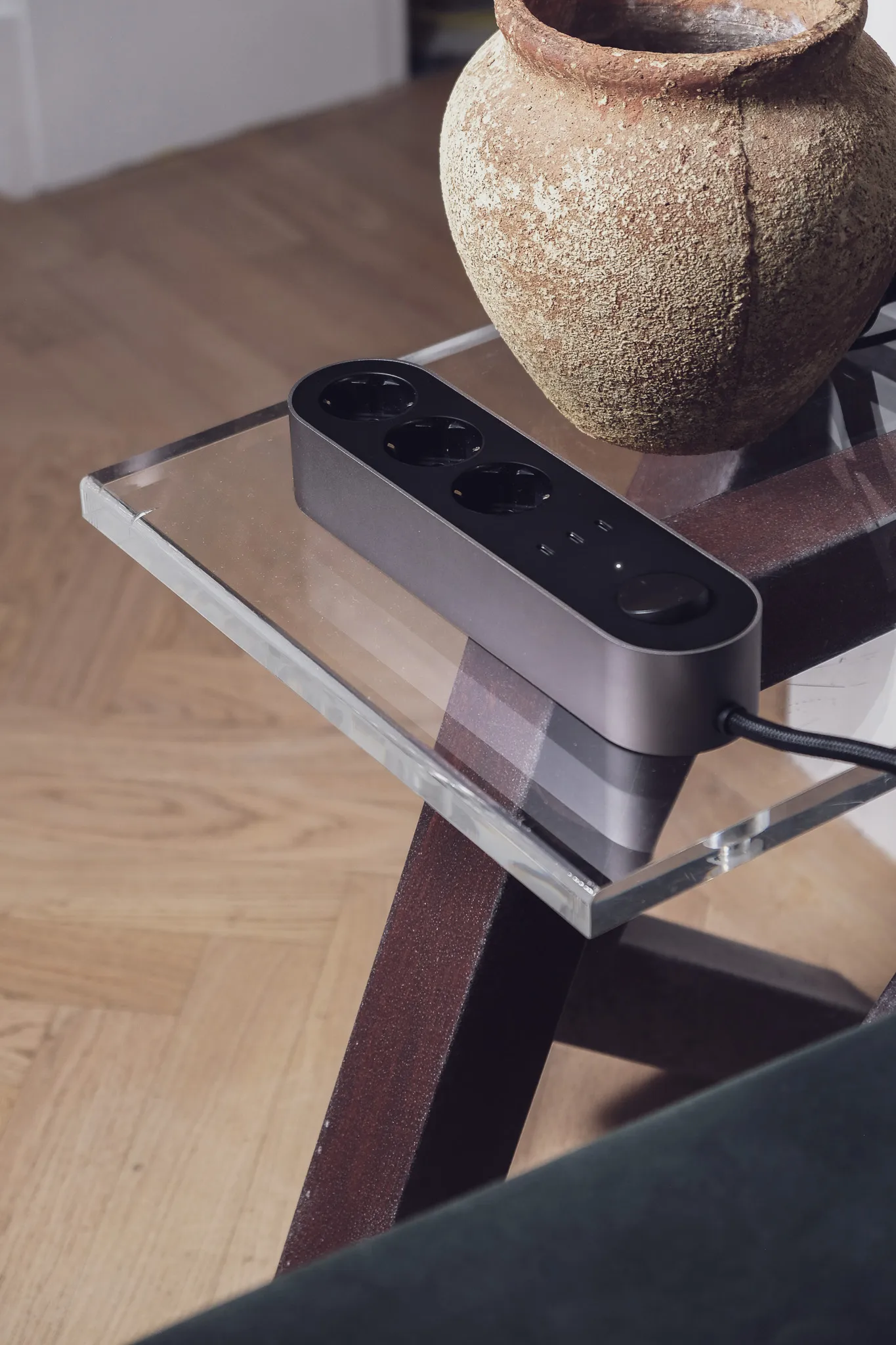 Edgar Power Bar grenuttak, Satin aluminium palett3