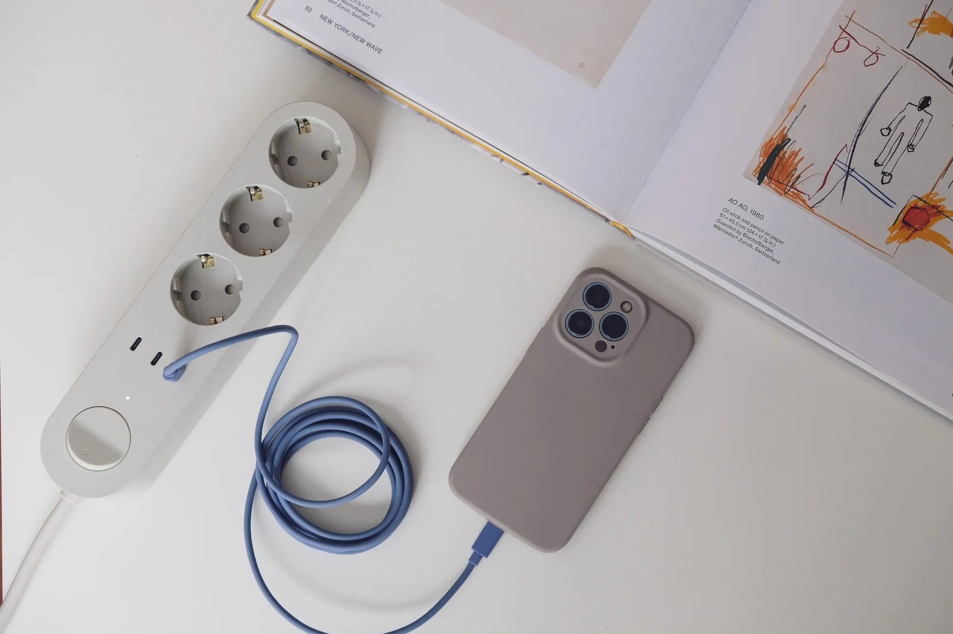 Alma Power Bar grenuttak, Sandhamn beige Palette