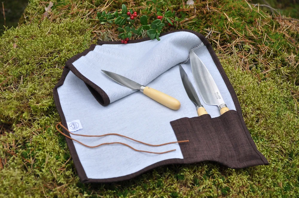 Pallarés tradisjonelle kjøkkenkniver sett med 3, Karbonstål Pallarès