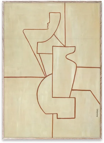 Antic Ideal 01 plakat - 30x40 cm - Paper Collective