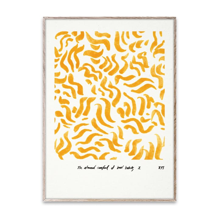 Comfort – Yellow plakat, 50 x 70 cm Paper Collective