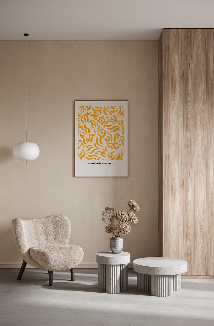 Comfort – Yellow plakat, 50 x 70 cm Paper Collective