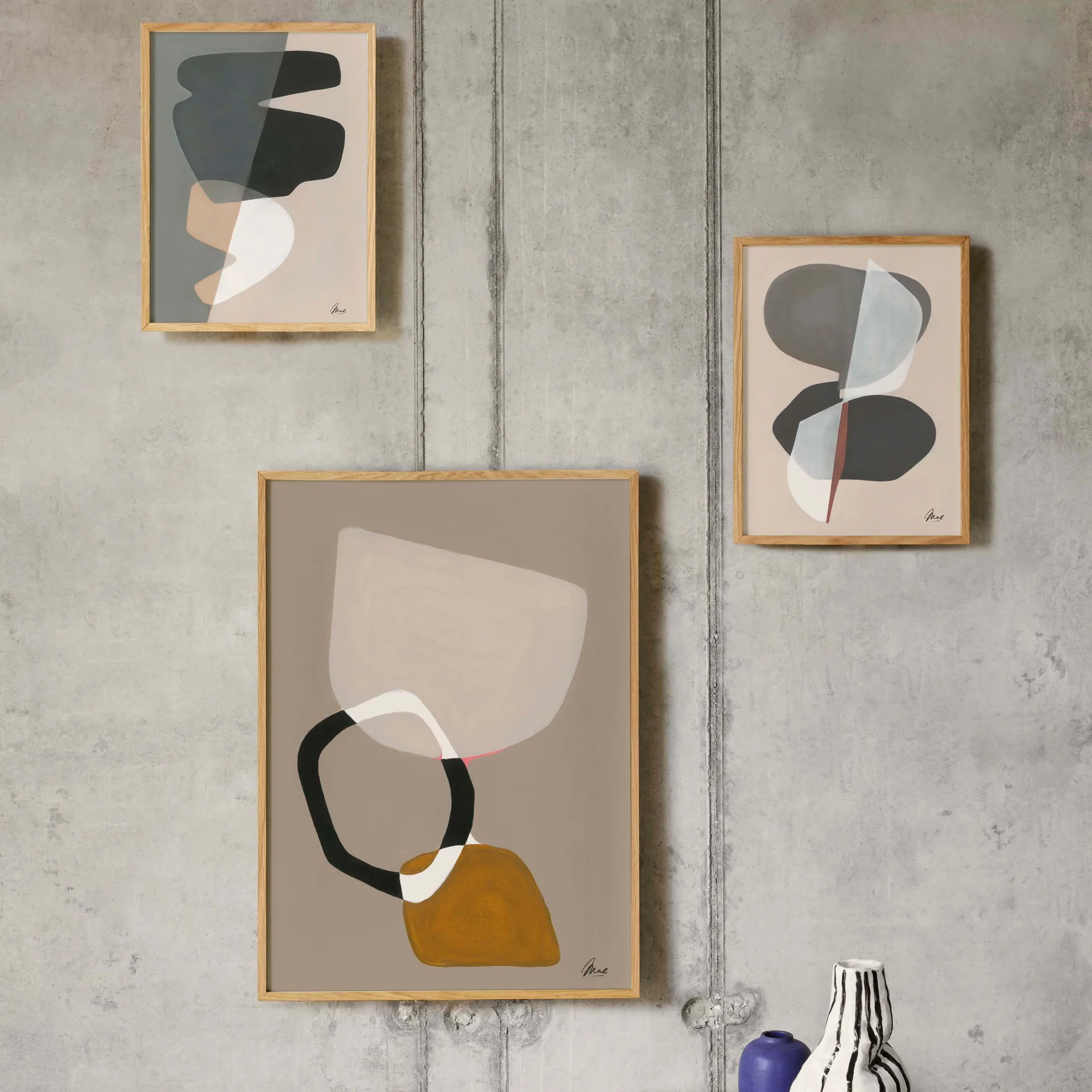 Composition 03 poster, 50x70 cm Paper Collective