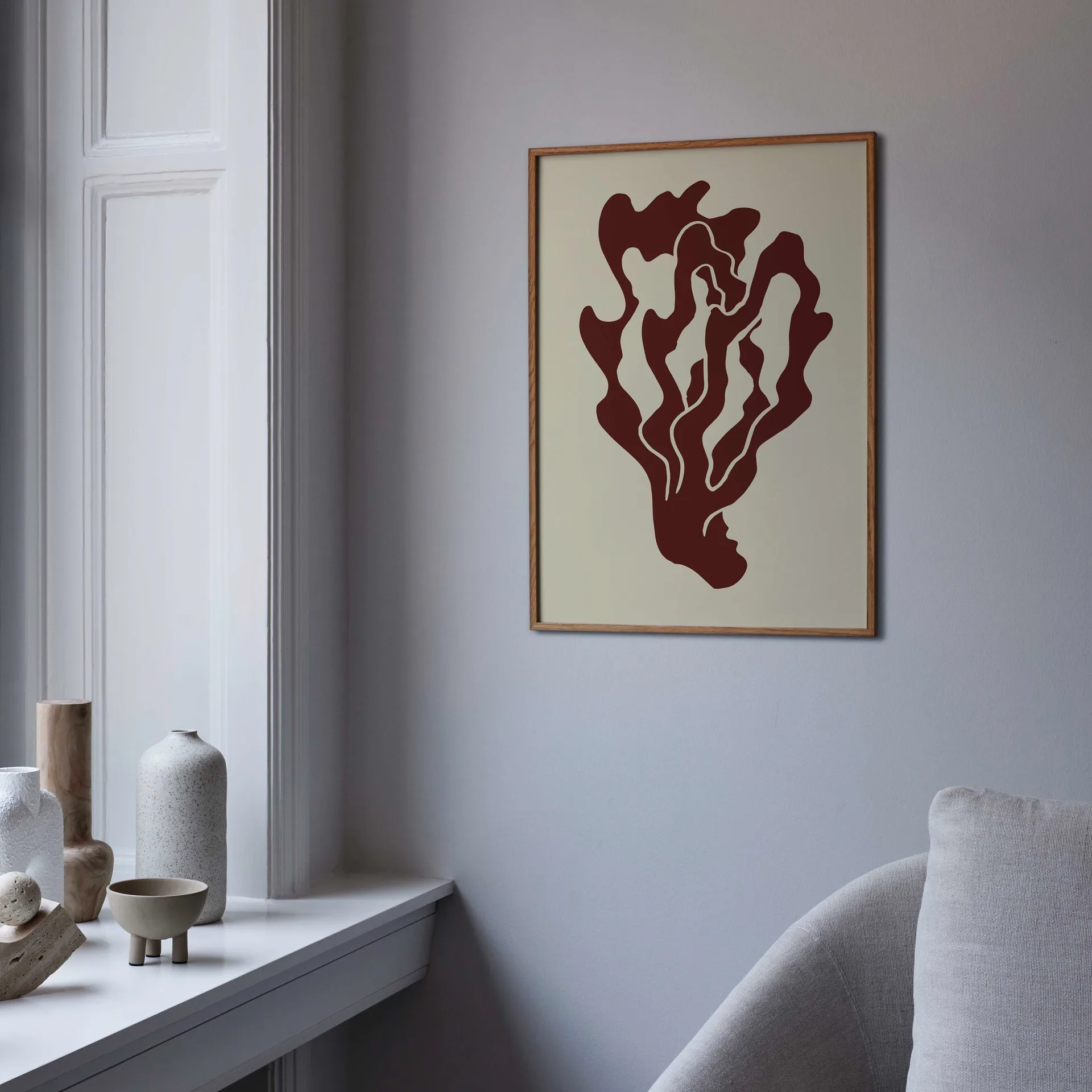 Coral 01 poster, 50x70 cm Paper Collective