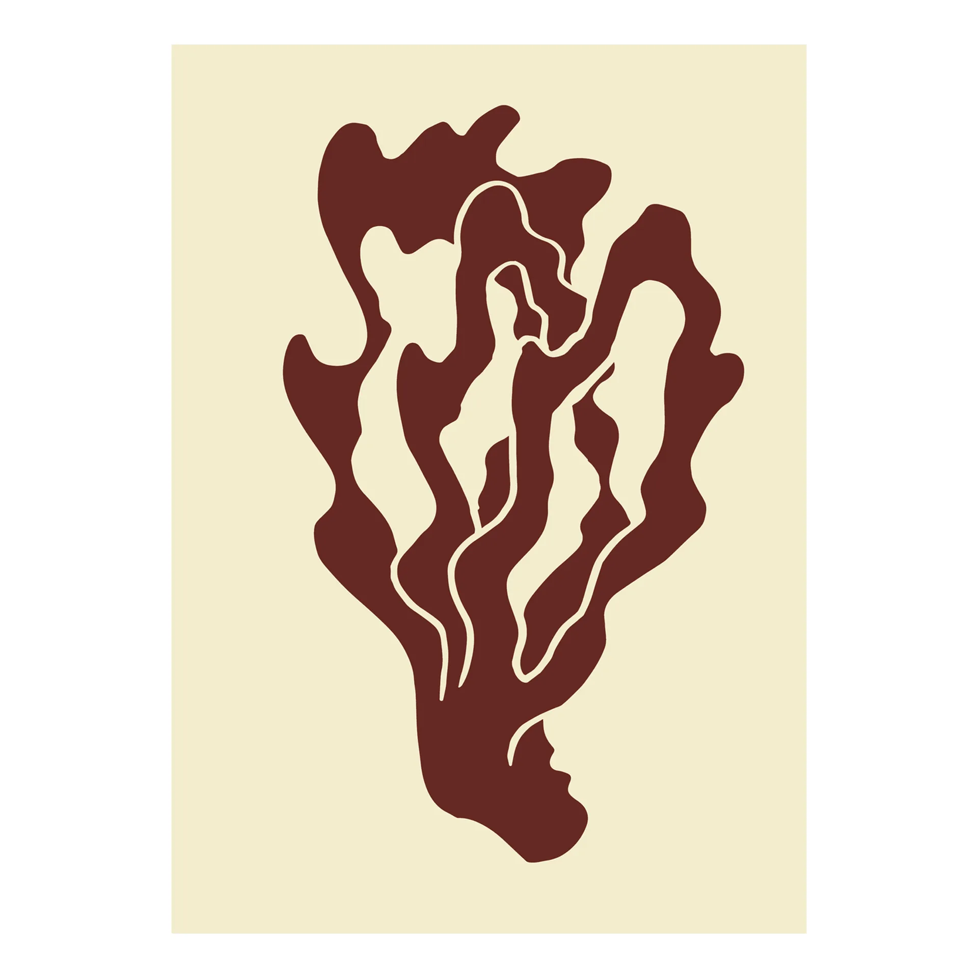 Coral 01 poster, 50x70 cm Paper Collective