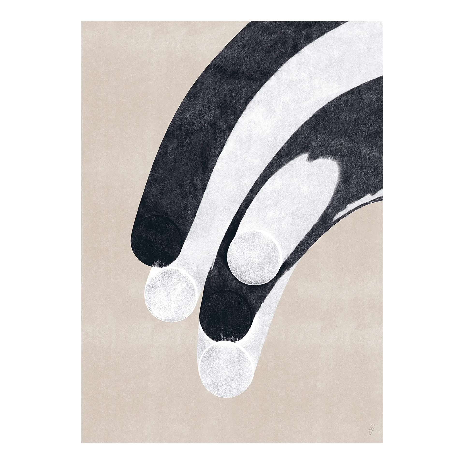 Drift 01 plakat, 50 x 70 cm Paper Collective