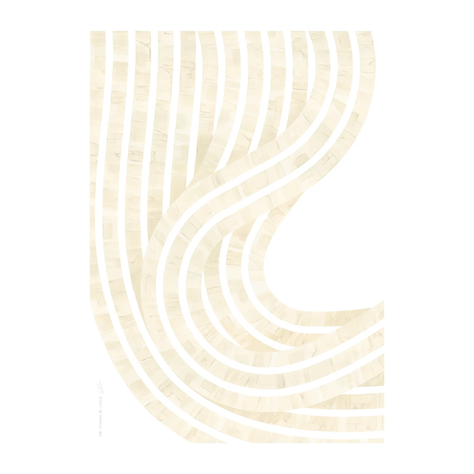 Entropy Sand 01 plakat, 50 x 70 cm Paper Collective