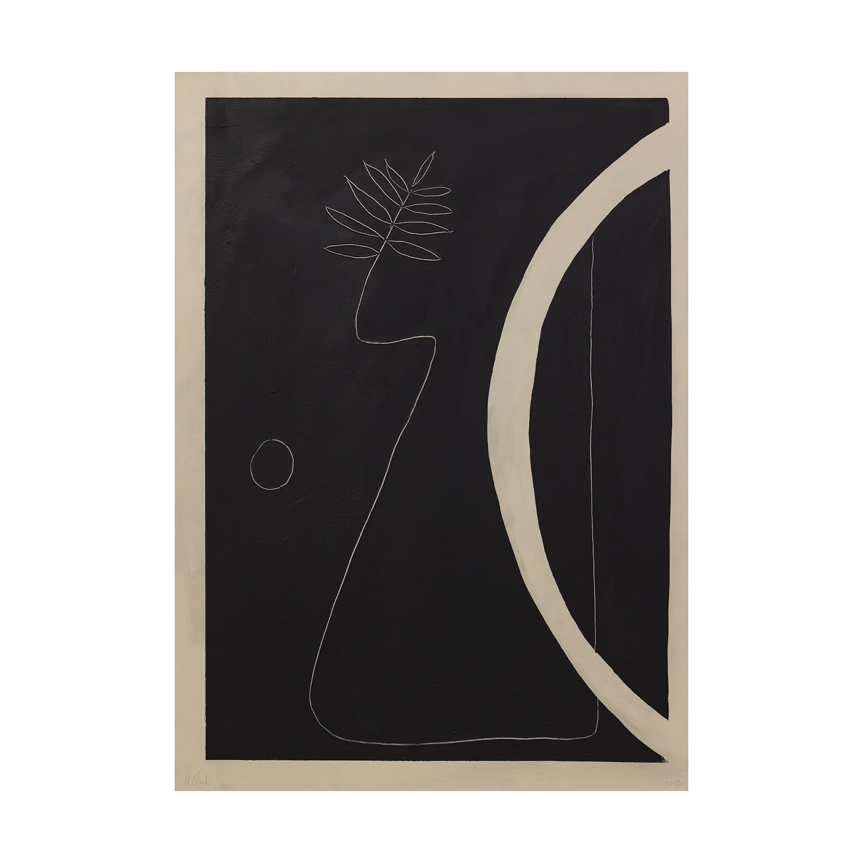 Fleur poster, 30x40 cm Paper Collective