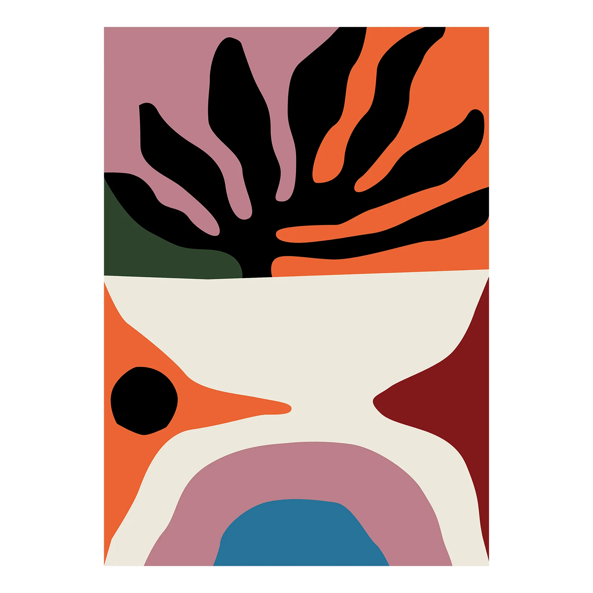 Flora plakat, 30 x 40 cm Paper Collective