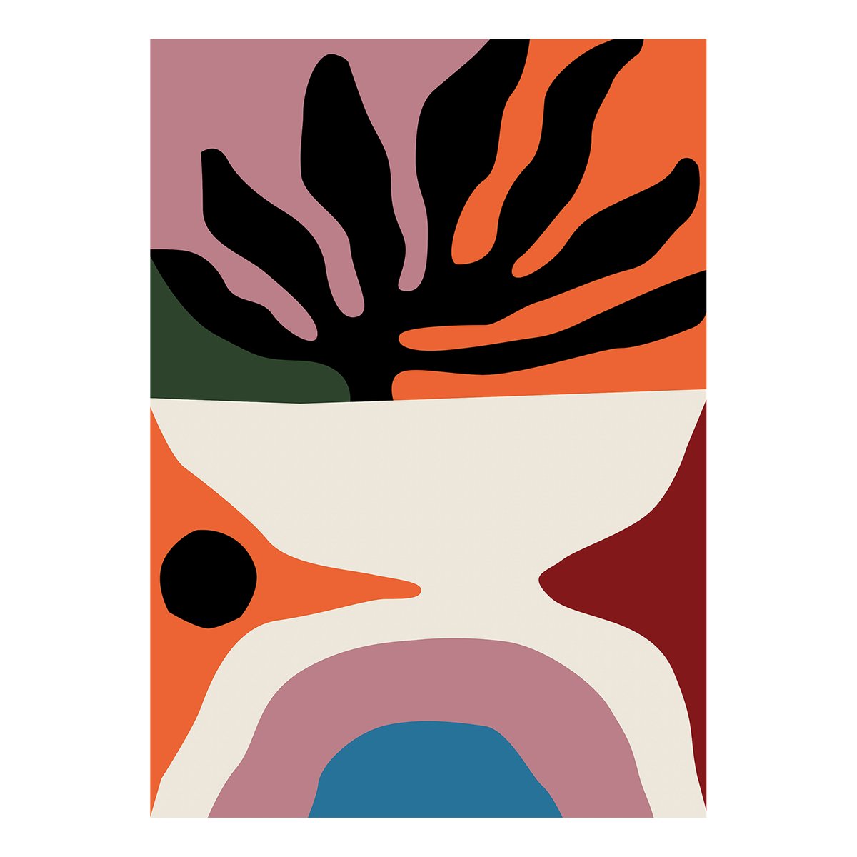 Paper Collective Flora plakat 50 x 70 cm
