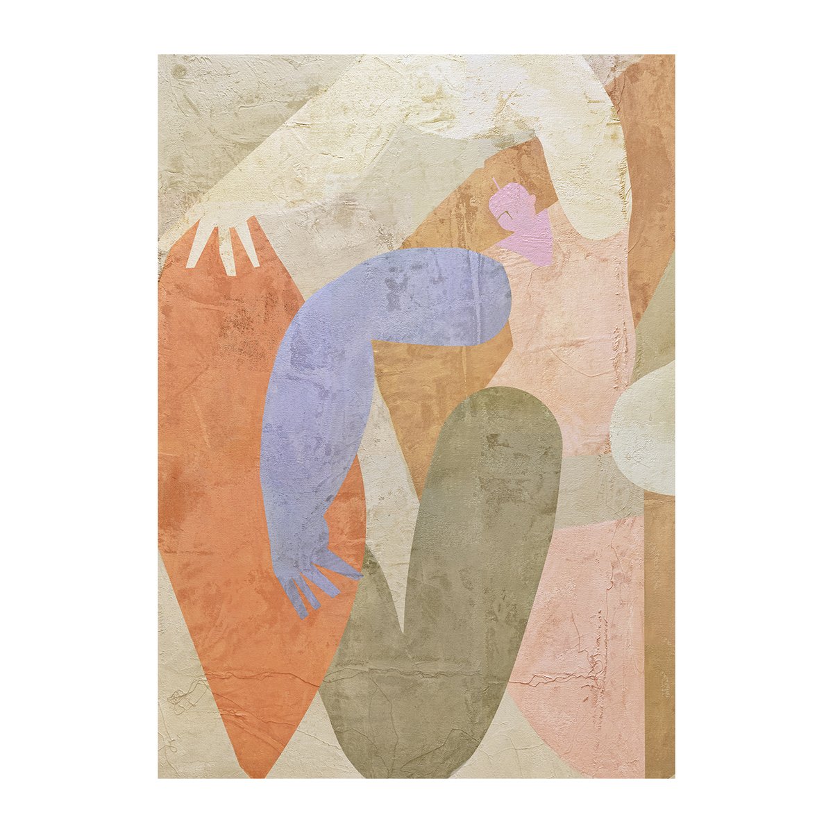 Las Danzantes 01 plakat 30 x 40 cm