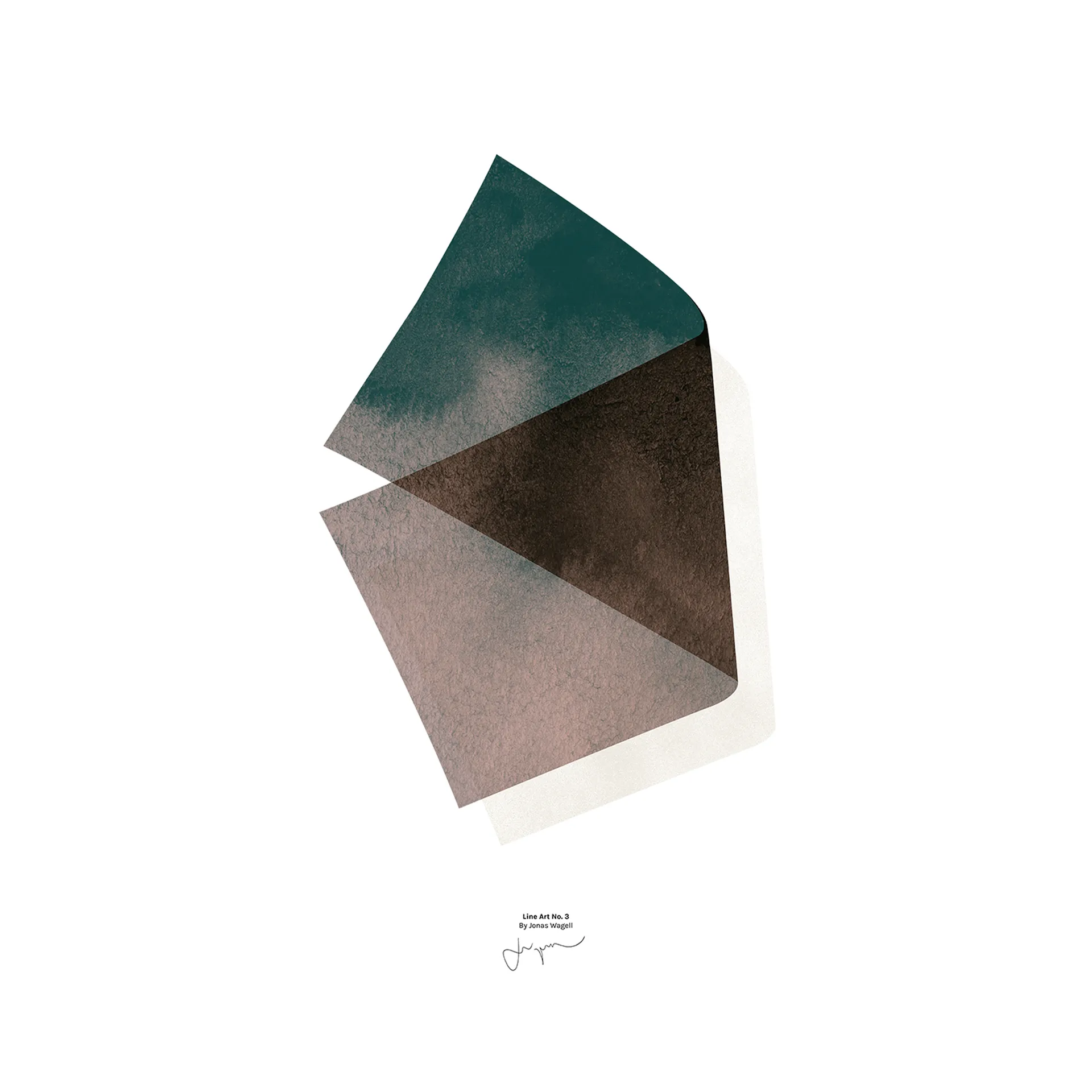 Line Art 03 plakat, 30 x 40 cm Paper Collective