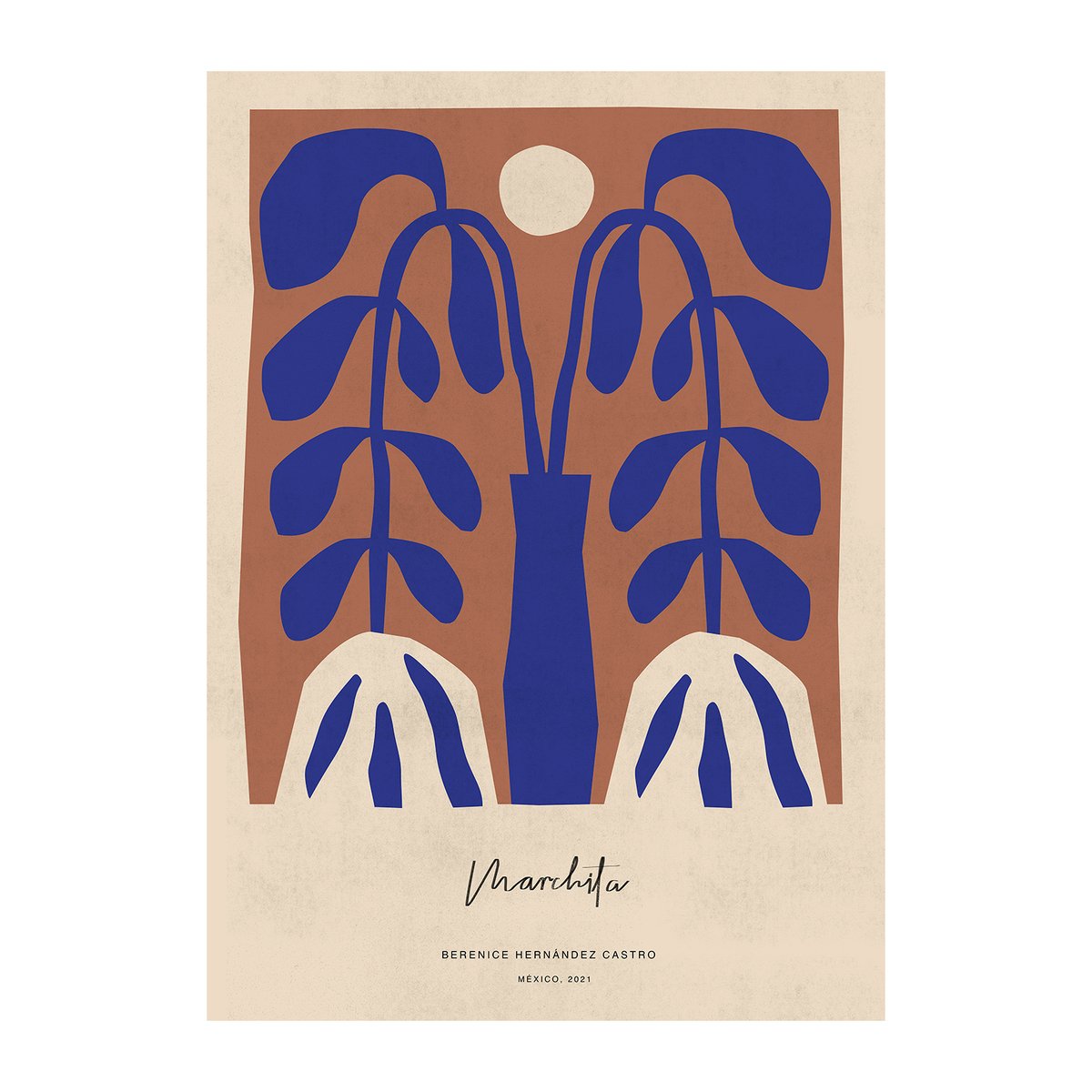 Paper Collective Marchita plakat 50 x 70 cm