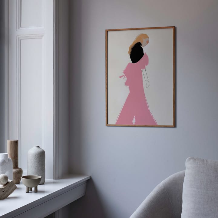 Pink Dress poster, 50x70 cm Paper Collective