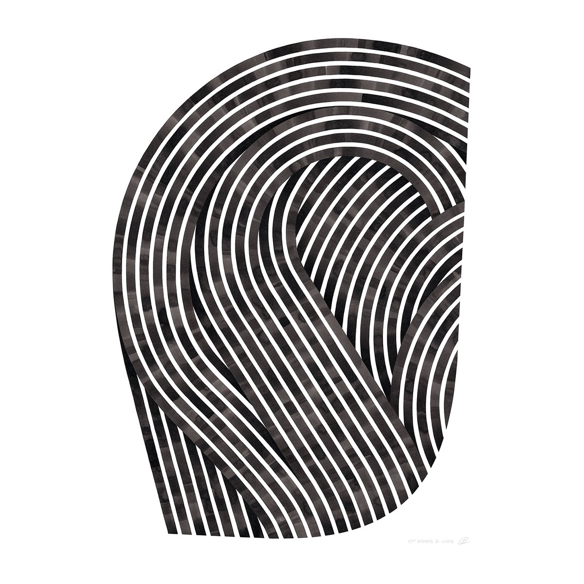 Paper Collective Quantum Fields 01 plakat 70x100 cm