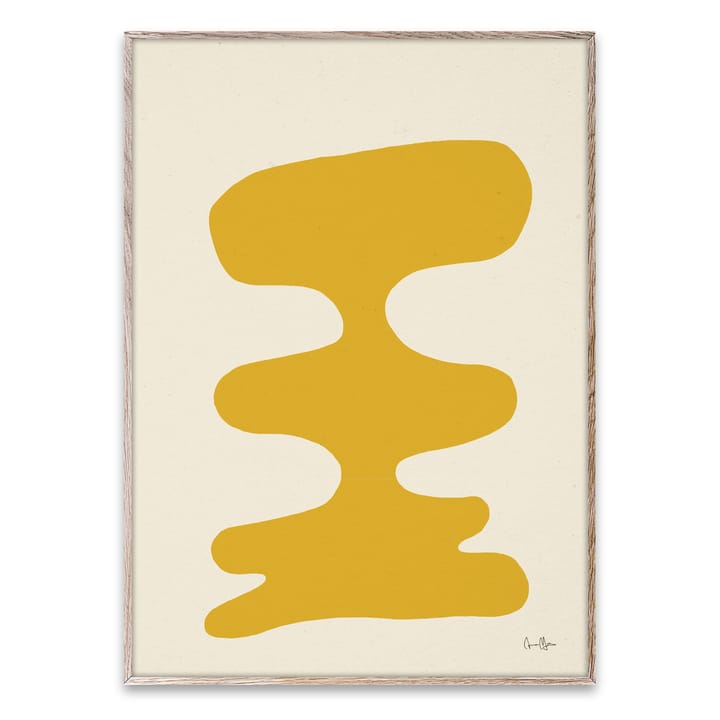 Soft Yellow poster, 50x70 cm Paper Collective