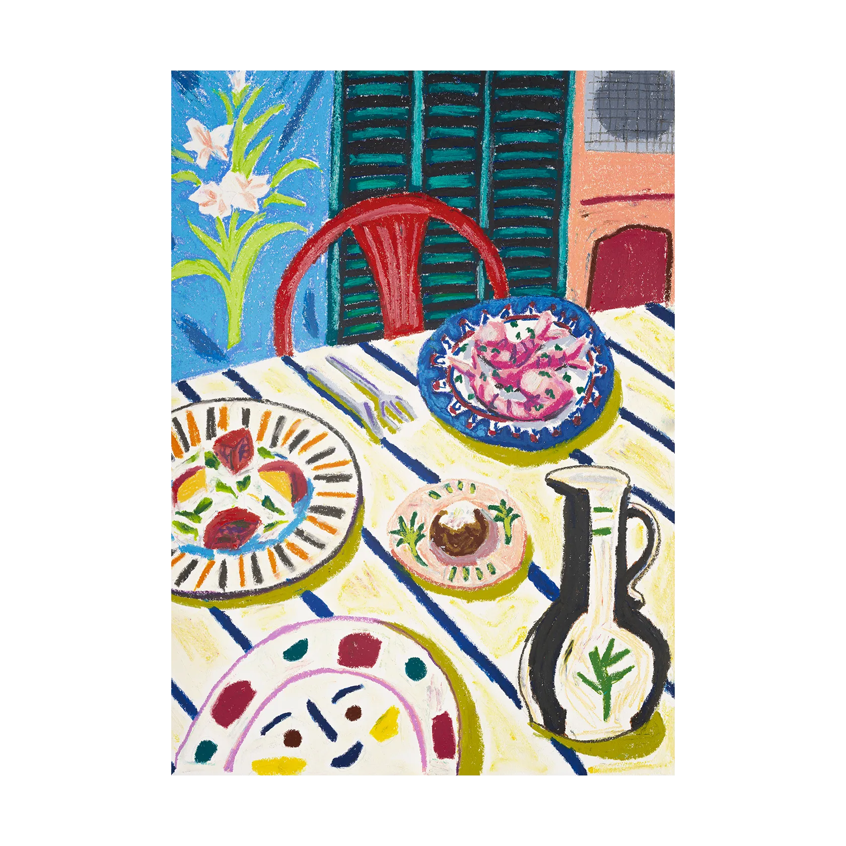 Tapas Dinner poster, 30x40 cm Paper Collective