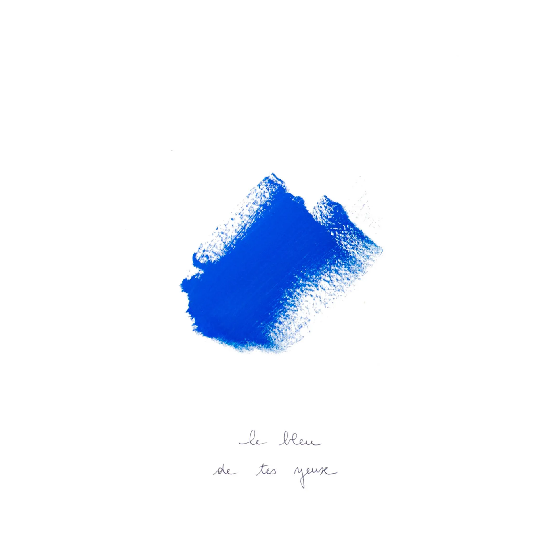 The Bleu III poster, 30x40 cm Paper Collective