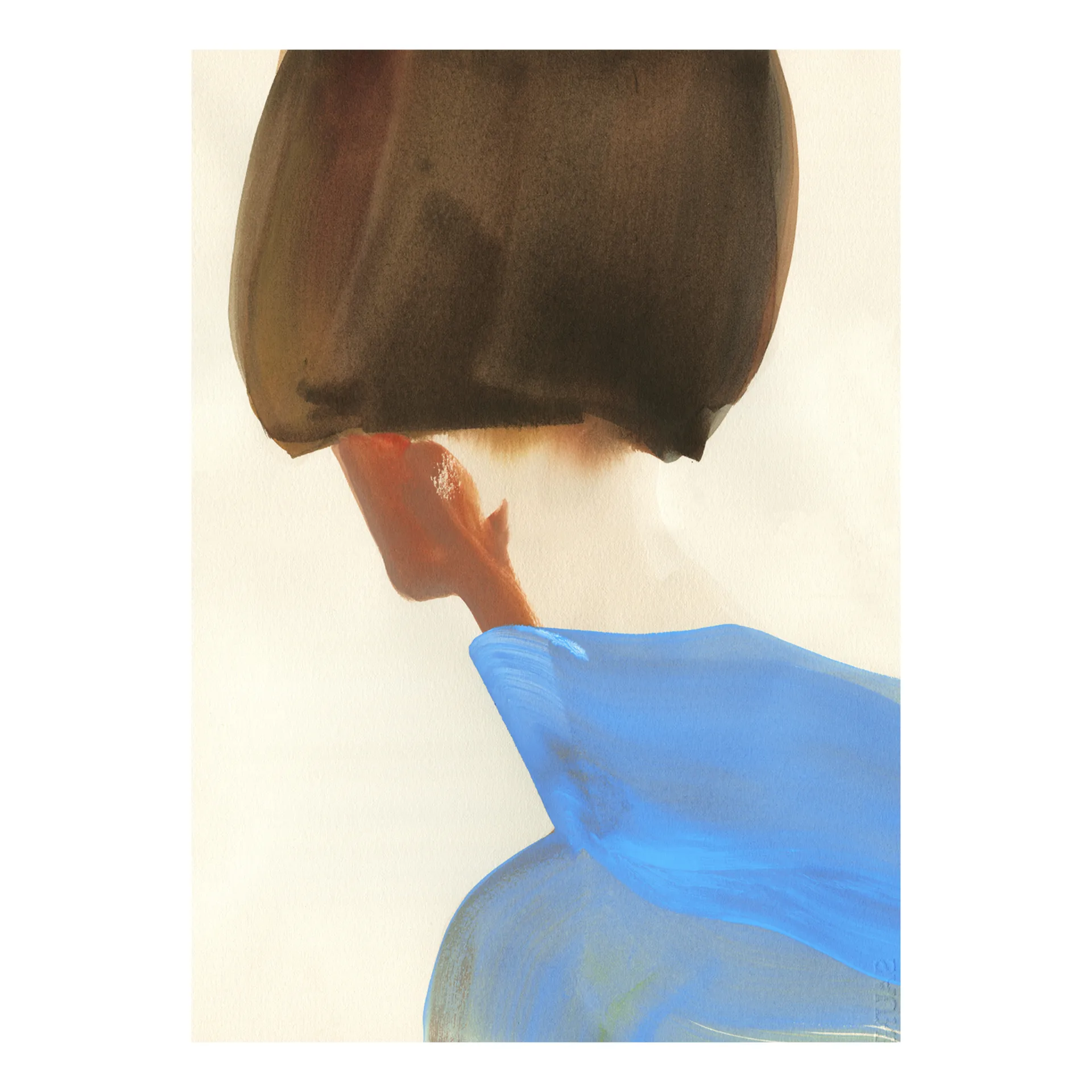 The Blue Cape poster, 30x40 cm Paper Collective