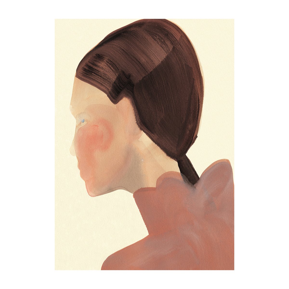 The Ponytail plakat 30 x 40 cm