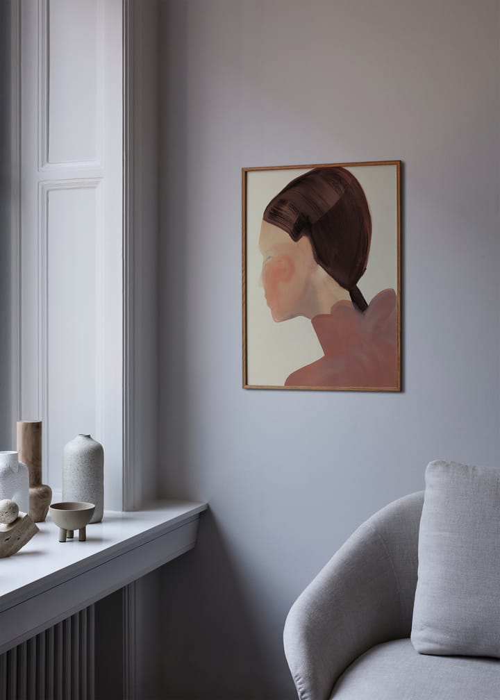 The Ponytail plakat, 50 x 70 cm Paper Collective