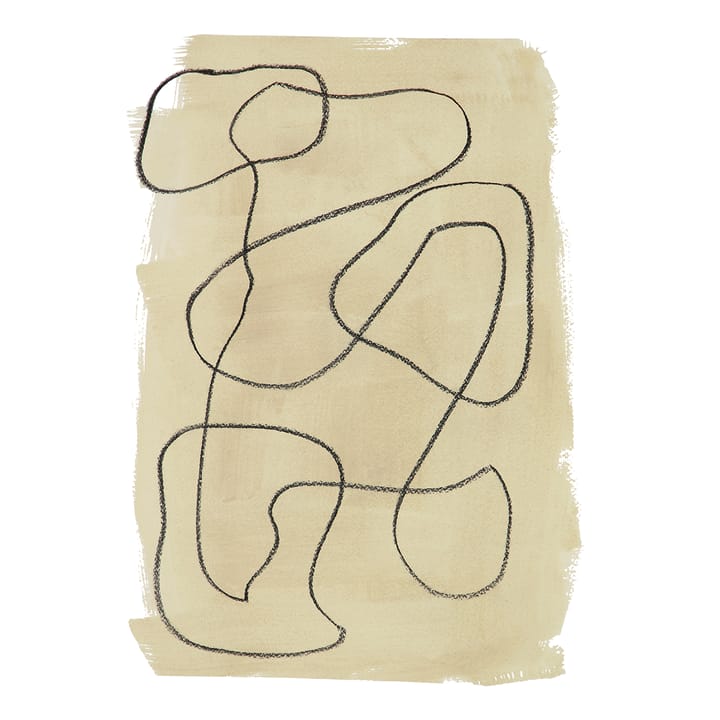 Wiggle plakat , 30 x 40 cm Paper Collective