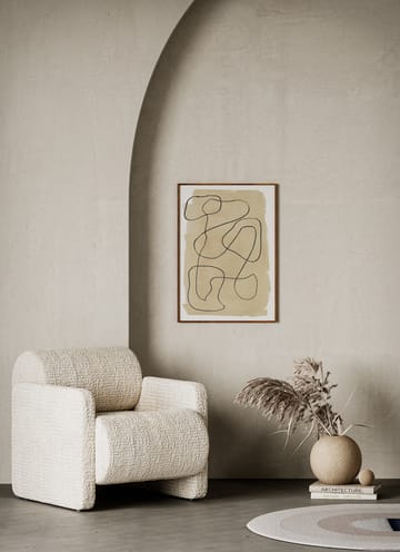 Wiggle plakat  - 30 x 40 cm - Paper Collective