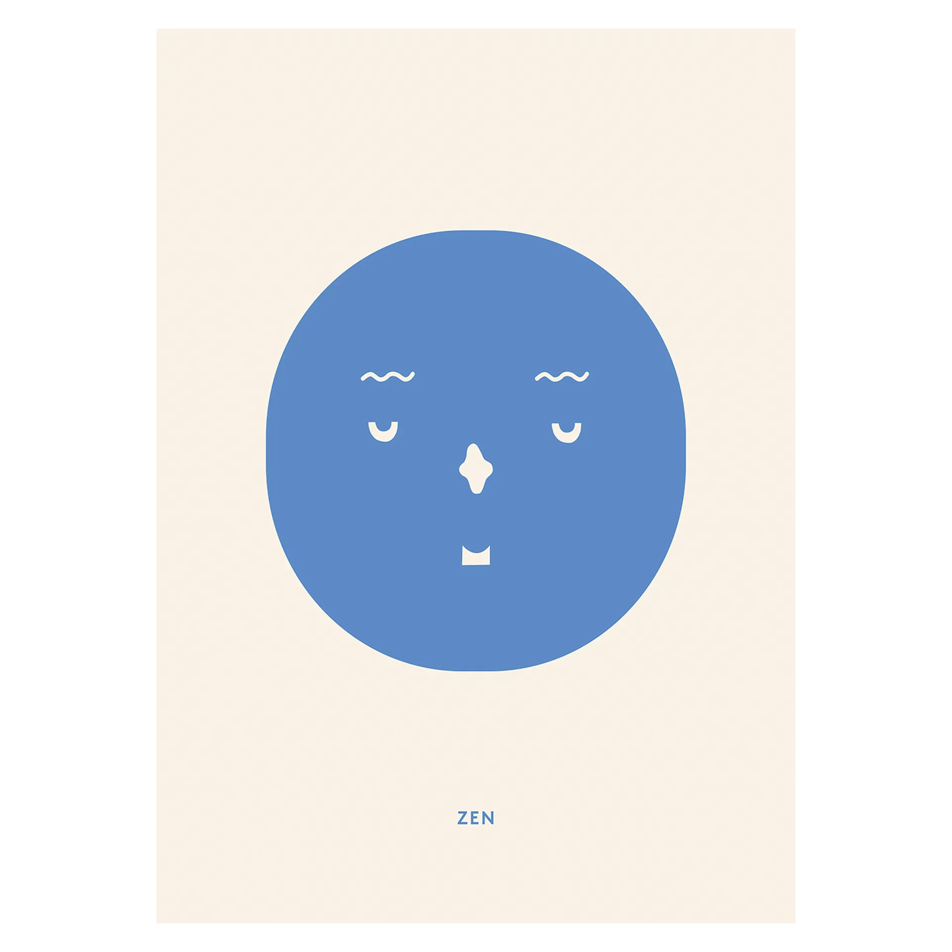 Zen Feeling plakat, 50 x 70 cm Paper Collective