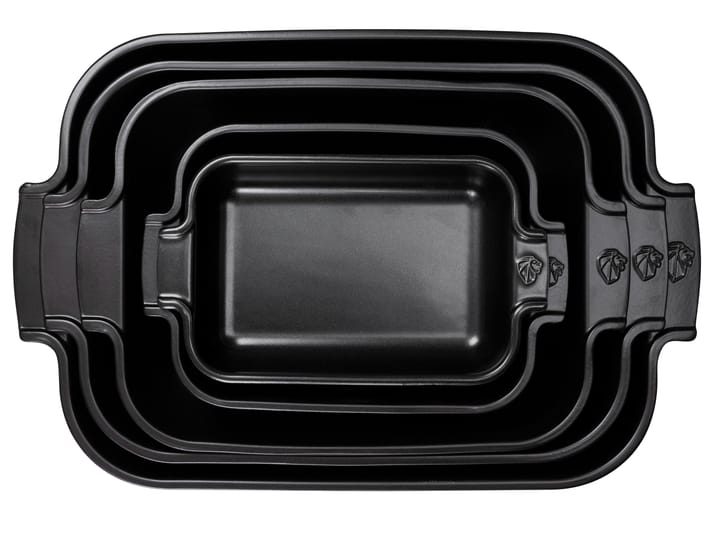 Appolia keramikkform 40x27 cm, Satin black Peugeot