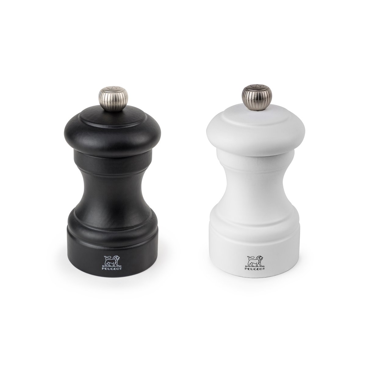 Bistro pepper- og saltkvern svart-hvit