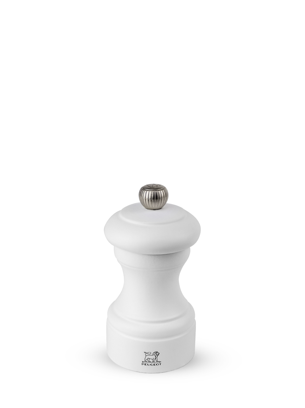 Peugeot kryddermølle 10 cm saltkvern Peugeot Bistro hvit matt