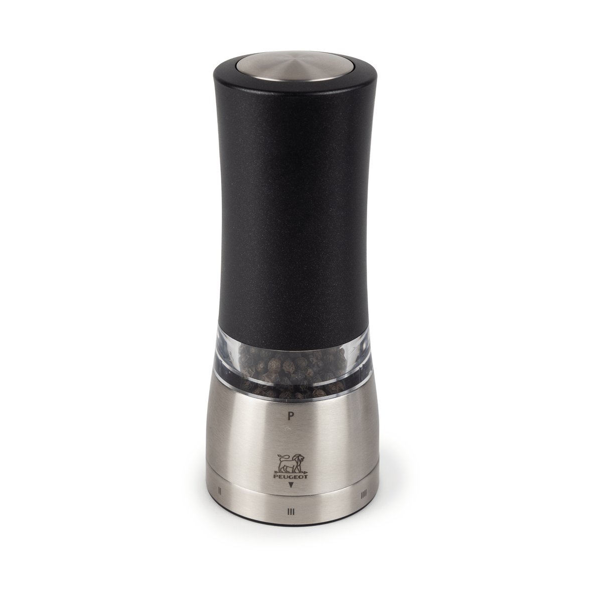Peugeot Daman elektrisk pepperkvern 16 cm Svart
