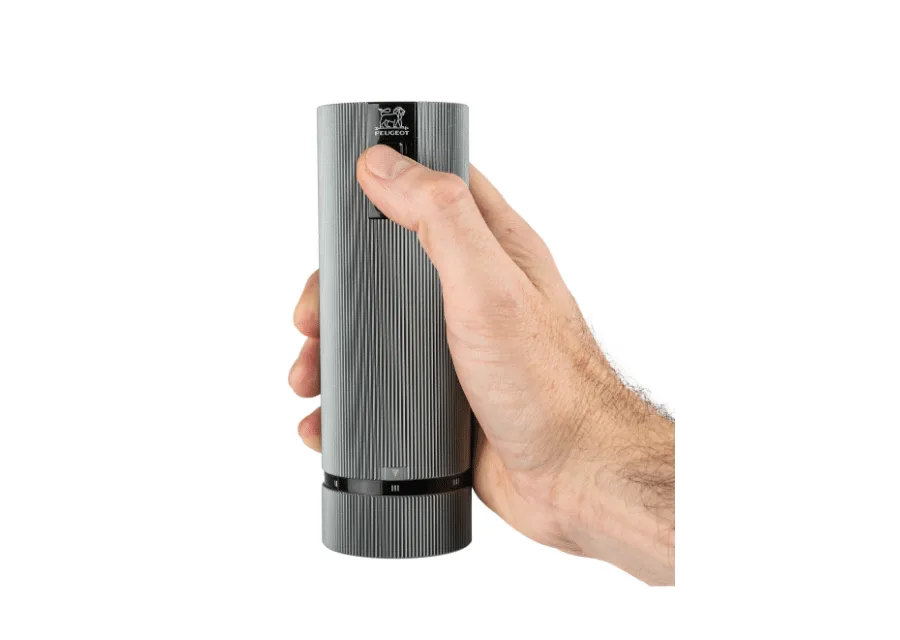 Line elektrisk kryddkvern 2-pack, Carbon-aluminium Peugeot