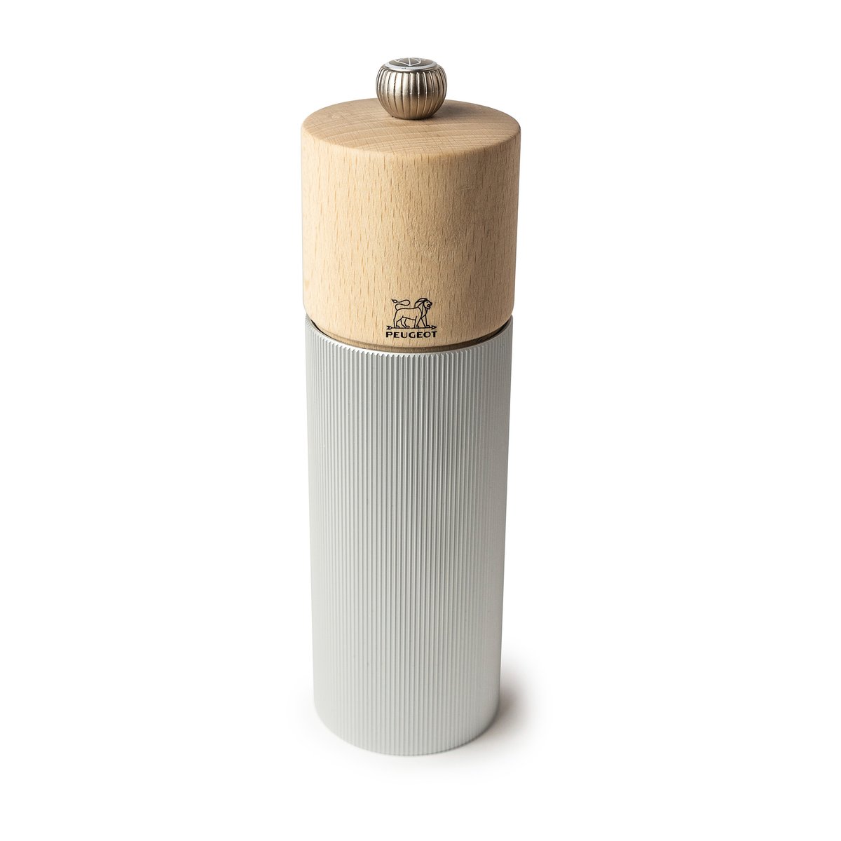 Peugeot Line Natural saltkvern 18 cm Wood-aluminium