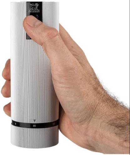 Line Z Elektrisk saltkvern 15 cm, Aluminium Peugeot