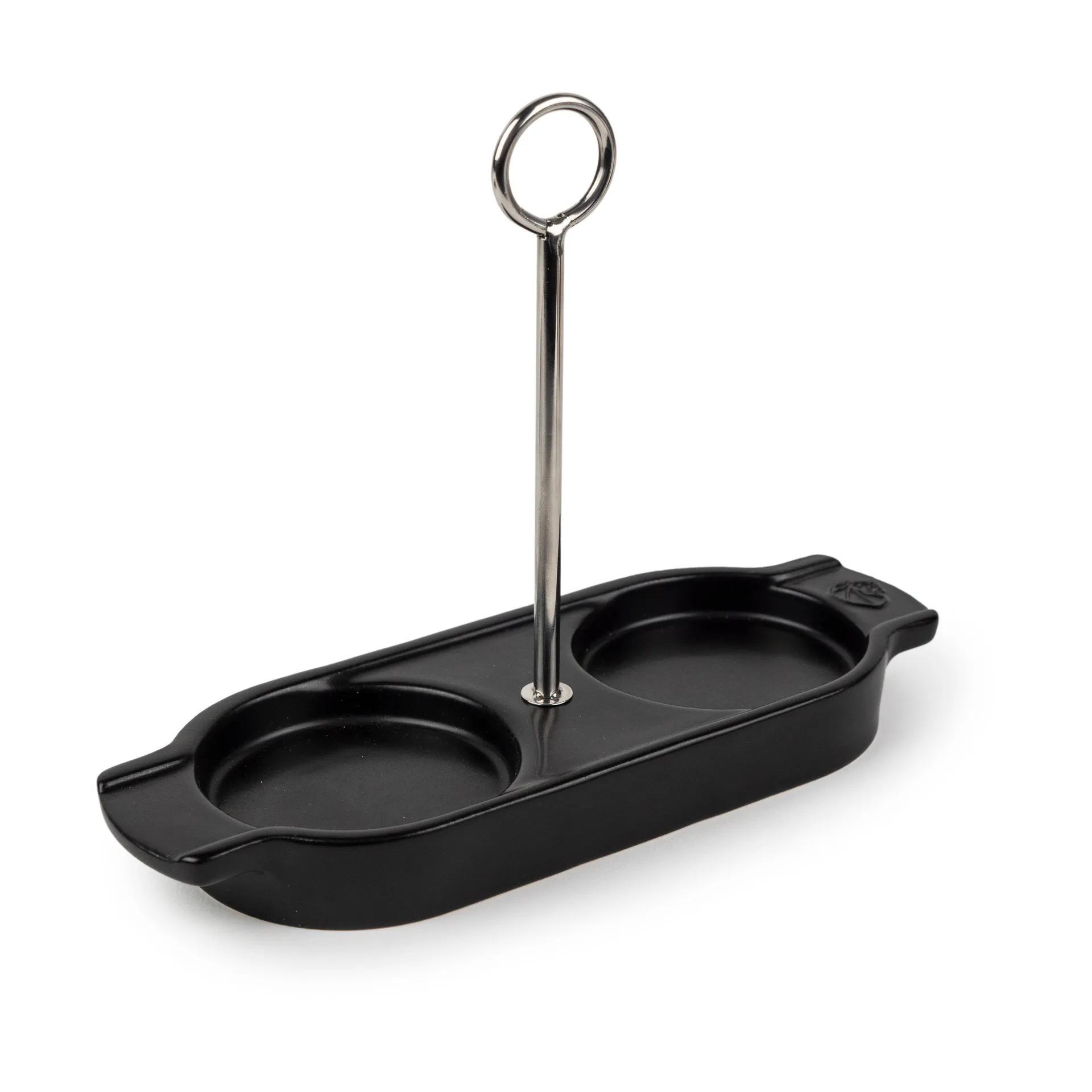 Linea krydderkvernstativ med håndtak, Satin black Peugeot