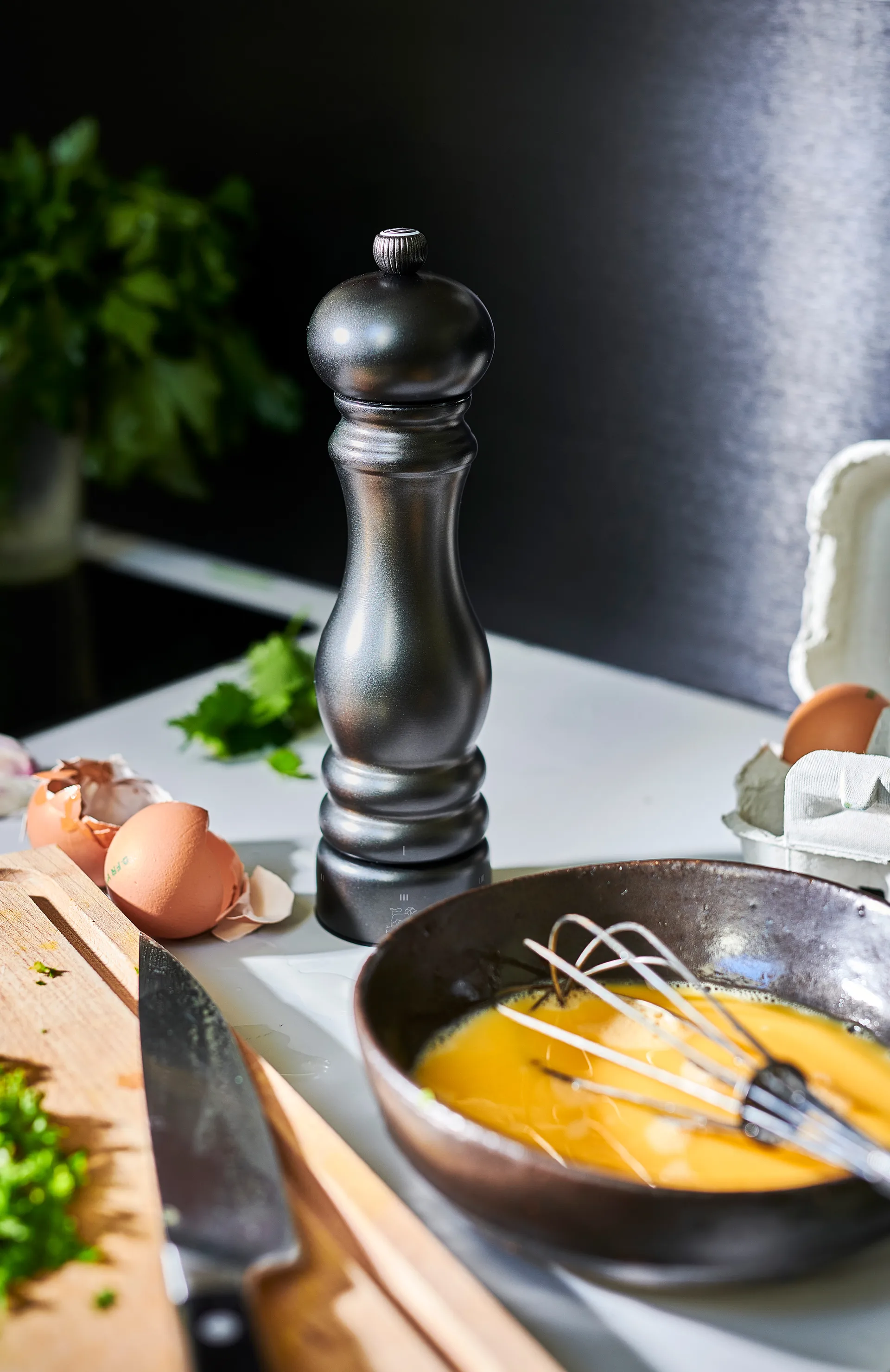 Paris Chef u'Select Z saltkvern 22cm, Carbon Peugeot